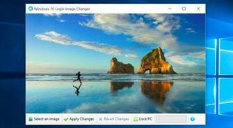 Change The Login Screen Background On Windows