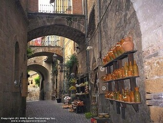 Italian Street 3d Wallpaper