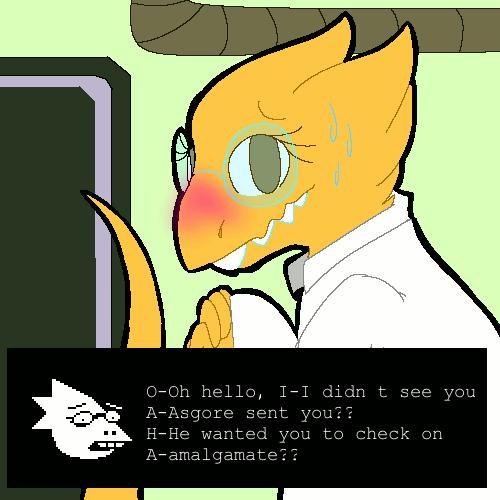 Alphys Undertale By Smashmelonproduction