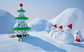 Funny Christmas Winter Wallpaper For Desktop