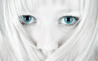 Bright Blue Eyes Google Skins Background