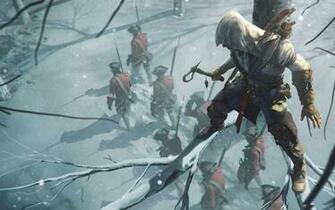 Soldiers Video Games Assassins Creed Watching Connor Wallpaper
