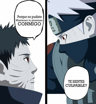 Kakashi Vs Obito Colored By Mdesigninc