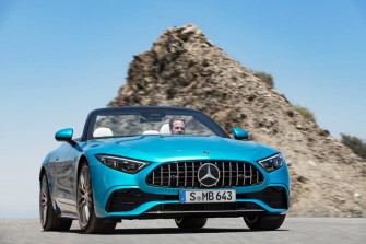 Mercedes Amg Sl43 Roadster Doesn T Look Entry Level Cnet