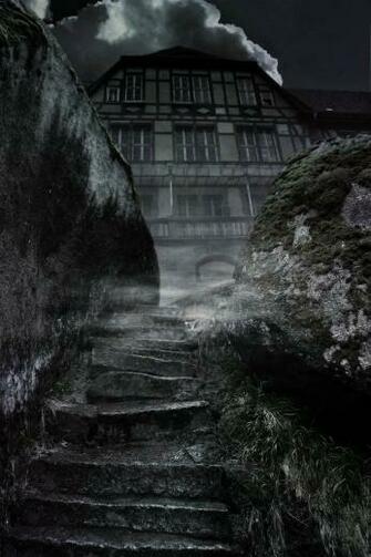 Premade Background Asylum By Thalija Stock