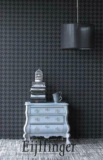 Sophisticated Houndstooth Wallpaper In The Black