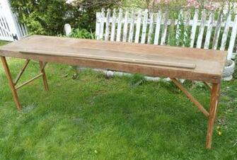 Folding Wallpaper Table Love This Vintage