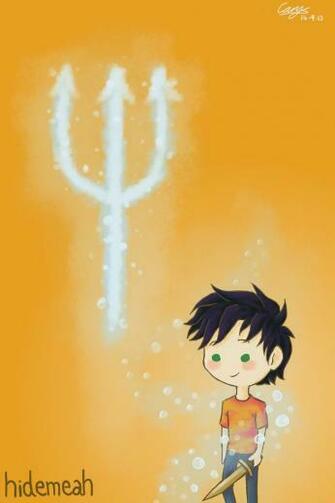 Percy Jackson Chibi Ipod Background By Hidemeah
