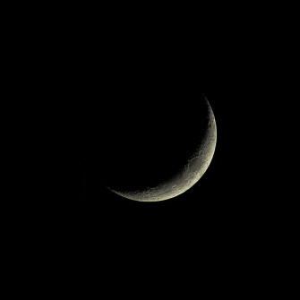 Dark Moon Crescent Luna Space iPad Wallpaper HD