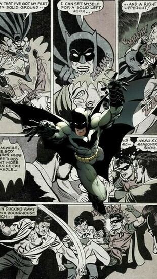 Batman Comic iPhone Wallpaper