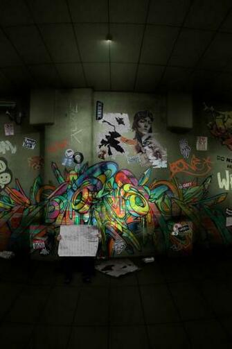 Abstract Graffiti iPhone 4s Wallpaper