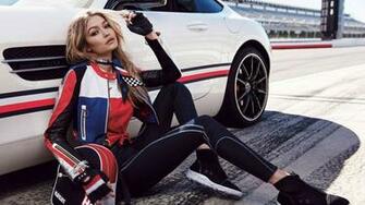 Gigi Hadid Tommy Hilfiger UHD 4k Wallpaper