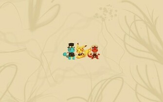 Funny Minimalistic Steampunk Pokemon Pikachu Cartoons