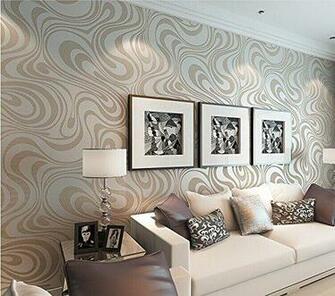 Modern Luxury Abstract Curve 3d Wallpaper Roll Mural Papel De Parede