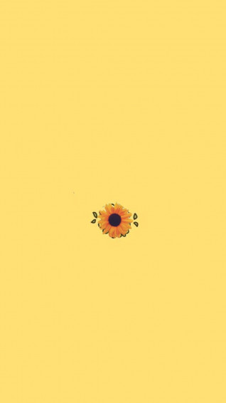 Yellow iPhone Aesthetic Wallpaper