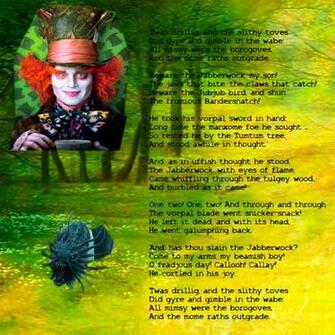 Alice In Wonderland Image Jabberwock Poem HD Wallpaper And