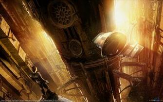 Wallpaper Steampunk Tower X Widescreen Desktop