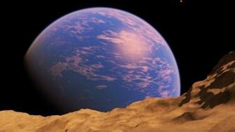 Blue Planet Rising Wallpaper