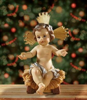 Infant Jesus In Manger