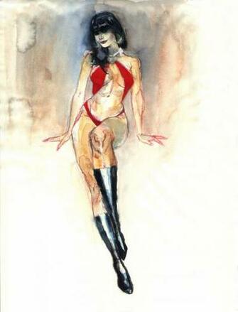 Vampirella Weekly Trinquette Drawing Challenge By Nilsvansante On