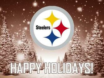 Happy Holidays Wallpaper Pittsburgh Steelers