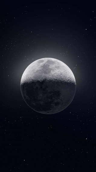 The Moon iPhone Wallpaper