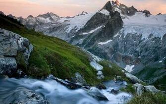 Mountain Stream Wallpaper And Image Pictures Photos