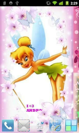 Bigger Tinkerbell Live Wallpaper HD For Android Screenshot