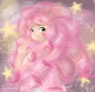 Steven Universe Rose Quartz By Xsecretgirl