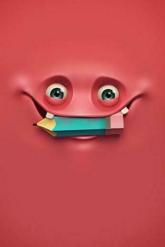 Faces Wallpaper Red iPhone iPad Desktop HD