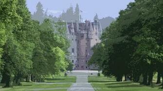 Scottish Castle Drawings Wallpaper HD