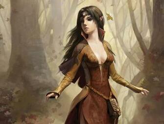 Elf Fantasy Girl Desktop Background Wallpaper