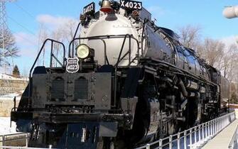 Photography Train Locomotive Union Pacific Big Boy