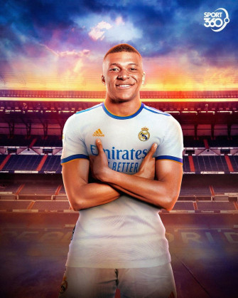 Mbappe Real Madrid Cool Wallpaper