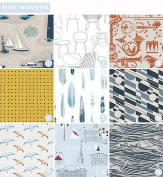 Anyone Who Has A Wallpaper Print With Vintage Midcentury Modern Chair