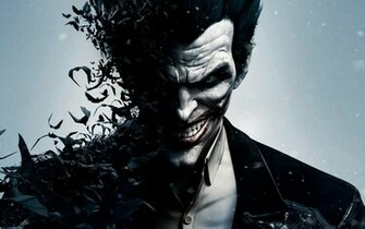 Batman Arkham Origins Grin Smile Video Game Widescreen A368