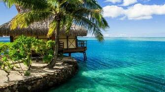 Computer Tropical Wallpaper Desktop Background Id
