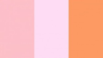 Pink Lace And Orange Three Color Background