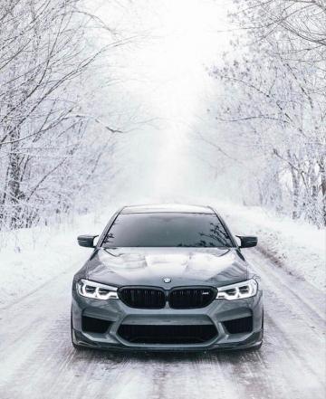 Bmw M5 Winter Wallpaper