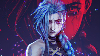 Arcane Jinx Fan Art 4k Wallpaper Off