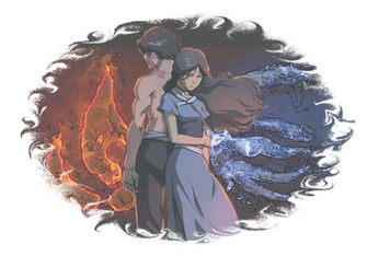 Zuko And Katara Image Fire Water HD Wallpaper