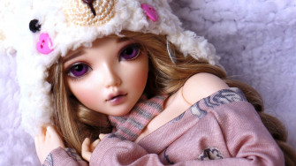 Doll Background Wallpaper