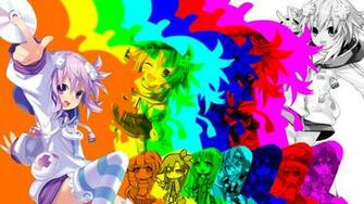 Hyperdimension Neptunia Neptune Wallpaper Chibis