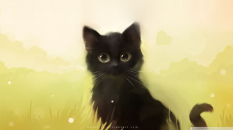 Kawaii Cartoon Cat Wallpaper Top