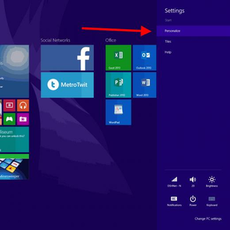 The Top Most Section Controls Wallpaper On Start Screen