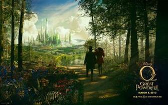 Emerald City Oz The Great And Powerful Mystery Wallpaper