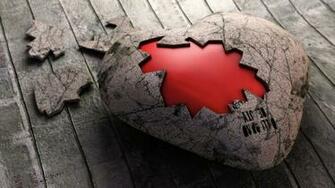 Heart Of Stone 3d Wallpaper HD