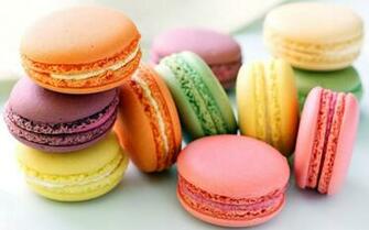 Colorful Macaroons Wallpaper Sf