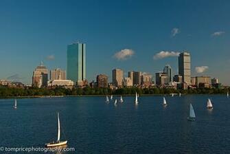 Wallpaper Skyline Buildings Boston Background Bostonskyline Pictures