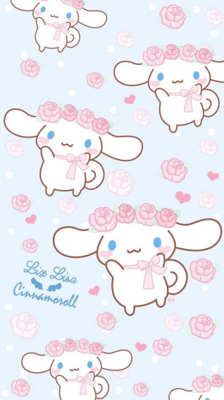 Pankeaw On Cinnamoroll Hello Kitty Background
